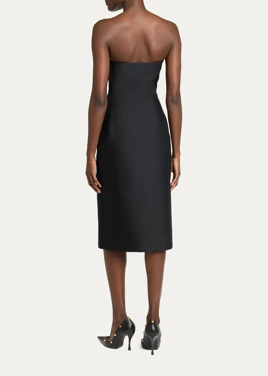 Balenciaga Bustier Midi Dress | Thumbnail 3 Balenciaga Bustier Midi Dress | Thumbnail 3