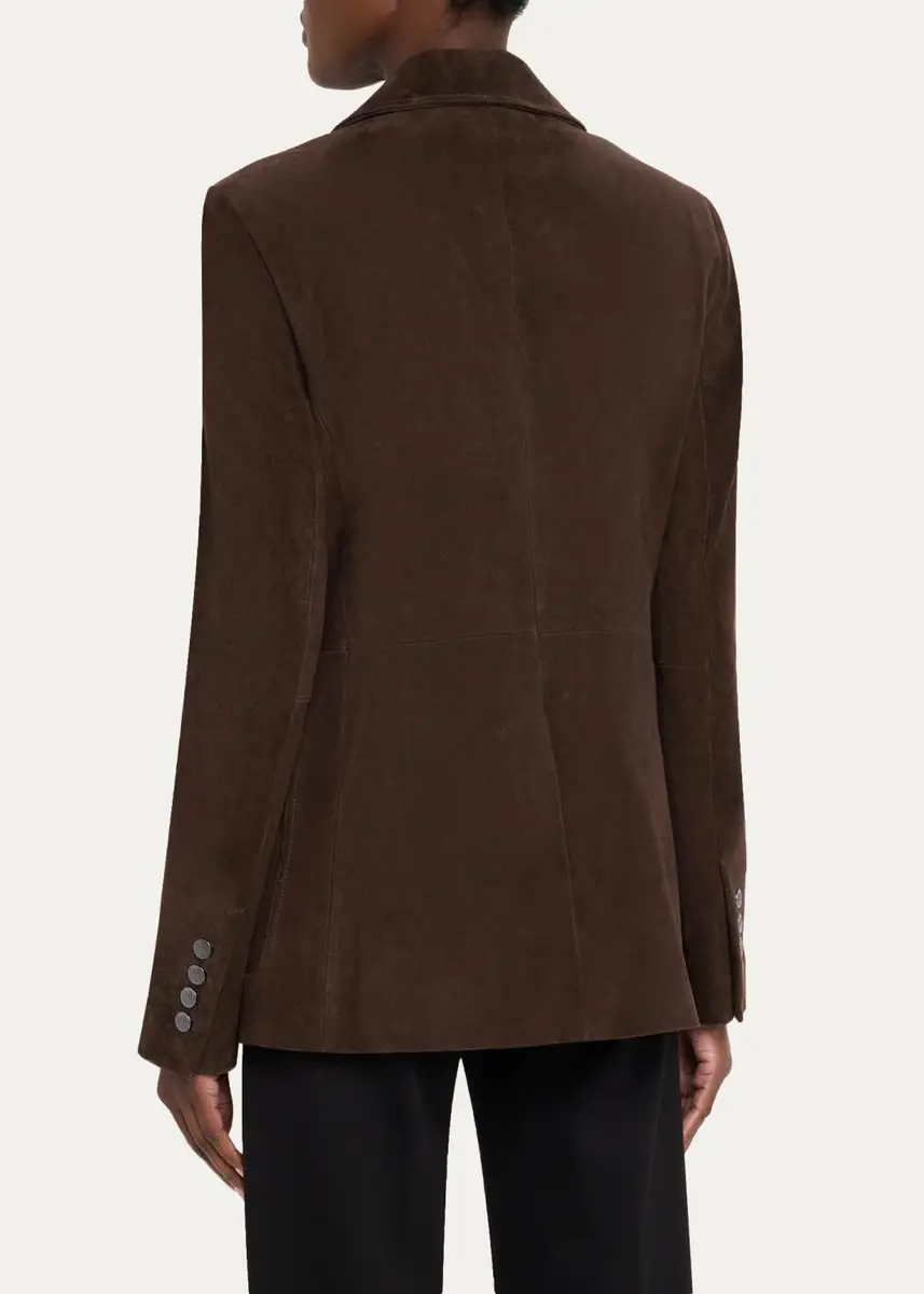 Kobi Halperin Claudia Single-Button Suede Jacket | Thumbnail 3 Kobi Halperin Claudia Single-Button Suede Jacket | Thumbnail 3