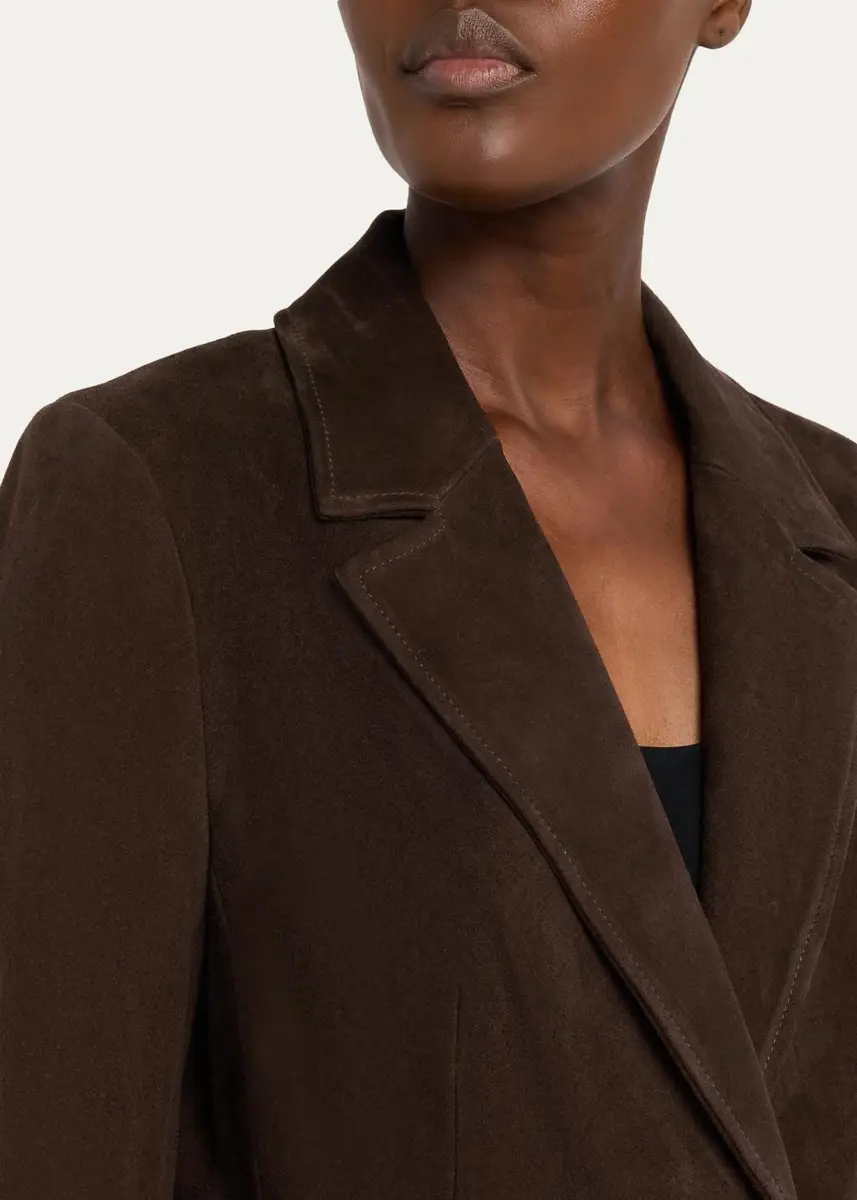 Kobi Halperin Claudia Single-Button Suede Jacket | Thumbnail 5 Kobi Halperin Claudia Single-Button Suede Jacket | Thumbnail 5