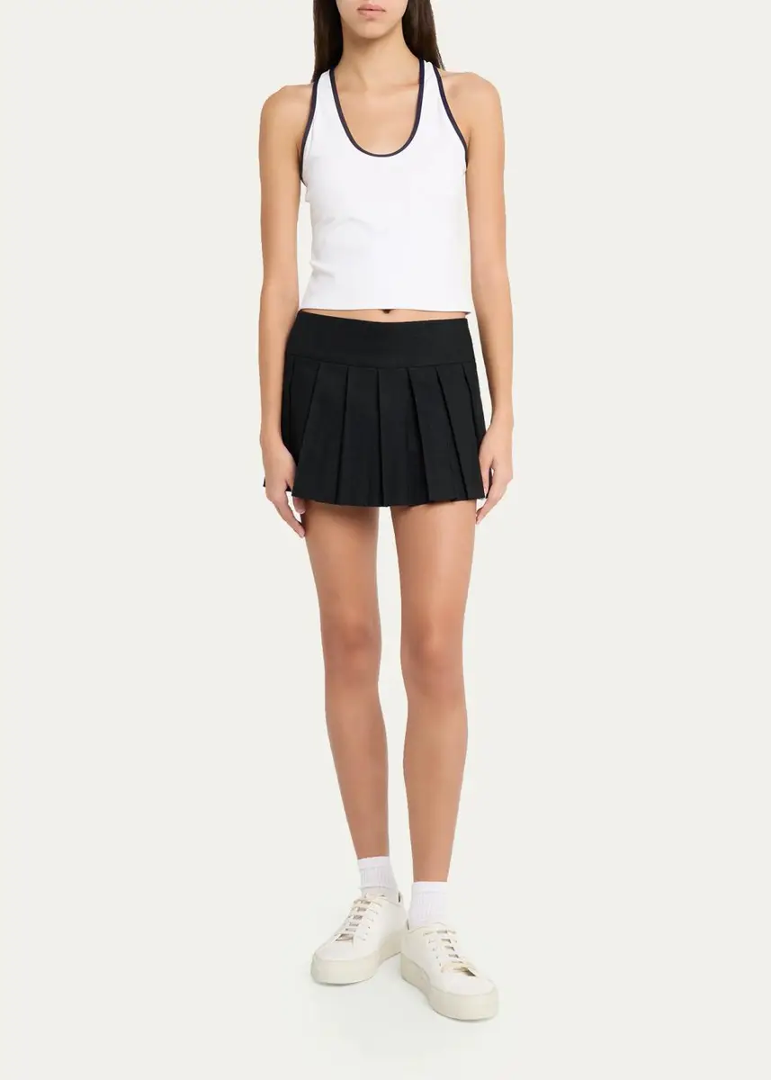 L'Agence Martina Racerback Tank Top | Thumbnail 2 L'Agence Martina Racerback Tank Top | Thumbnail 2