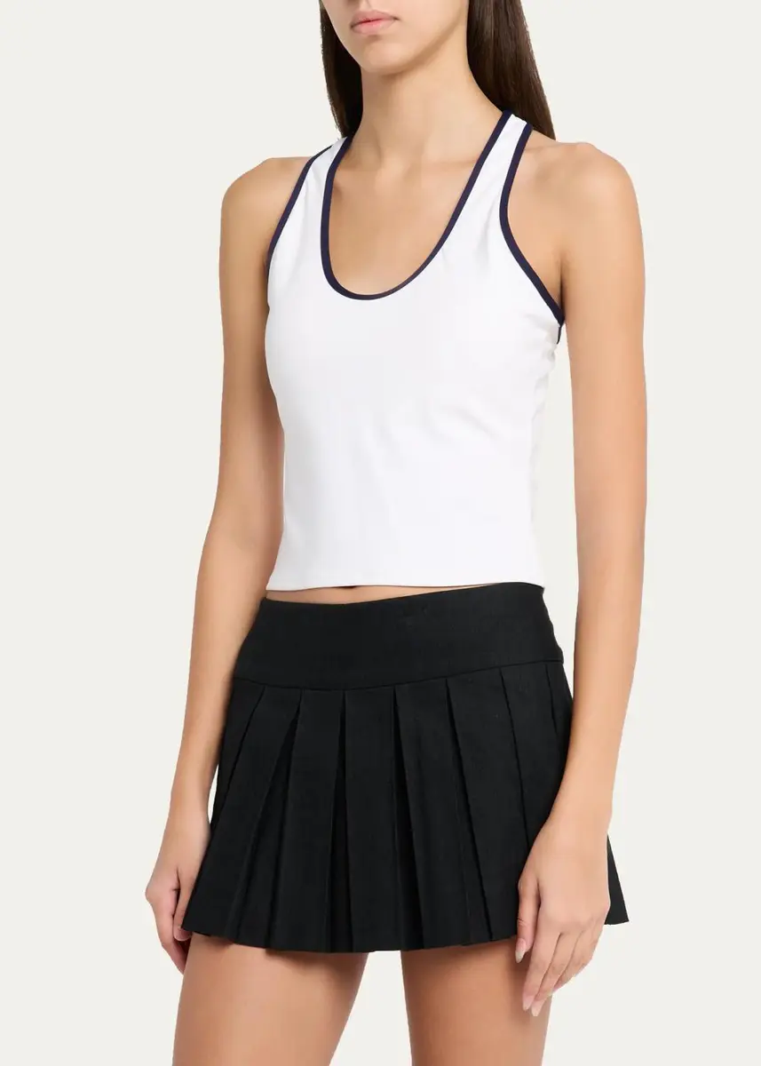 L'Agence Martina Racerback Tank Top | Thumbnail 4 L'Agence Martina Racerback Tank Top | Thumbnail 4