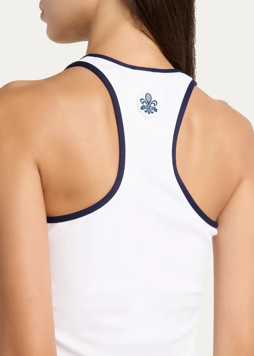 L'Agence Martina Racerback Tank Top | Thumbnail 5 L'Agence Martina Racerback Tank Top | Thumbnail 5