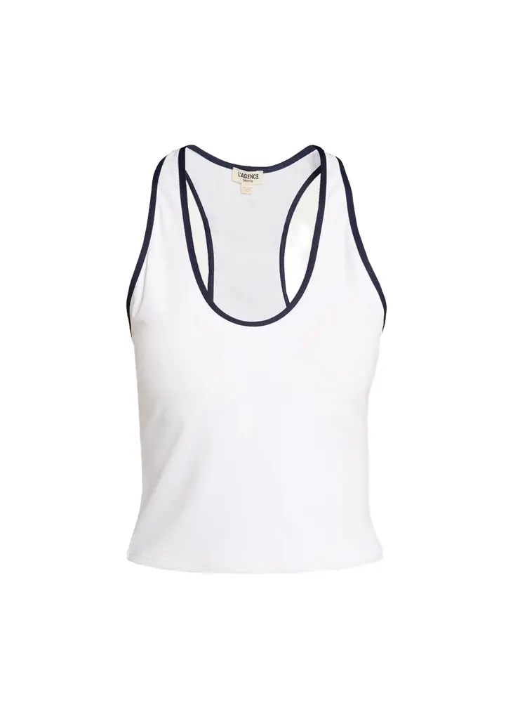 L'Agence Martina Racerback Tank Top