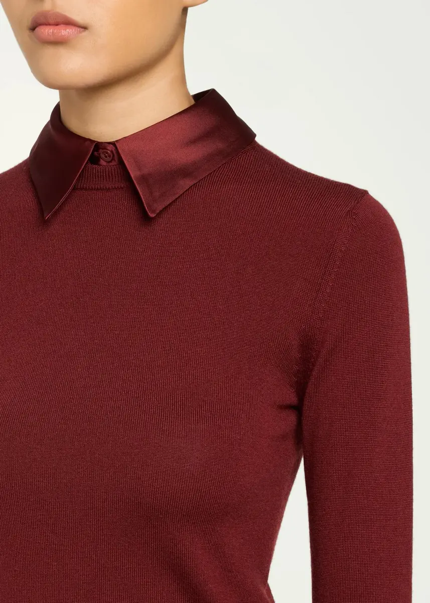 Alice + Olivia Porla Removable-Collar Merino Wool Sweater | Thumbnail 5 Alice + Olivia Porla Removable-Collar Merino Wool Sweater | Thumbnail 5