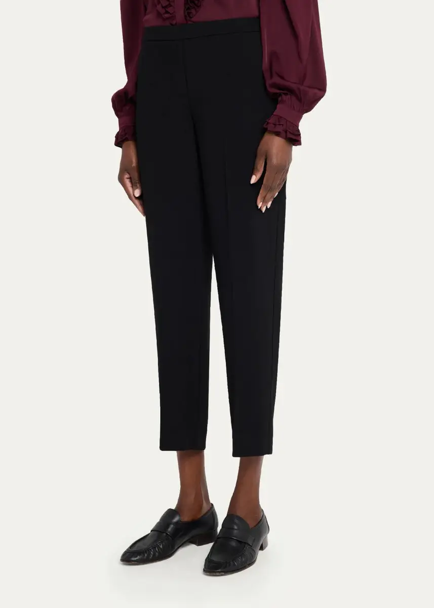 Kobi Halperin Aubree Tapered Crepe Ankle Pants | Thumbnail 4 Kobi Halperin Aubree Tapered Crepe Ankle Pants | Thumbnail 4