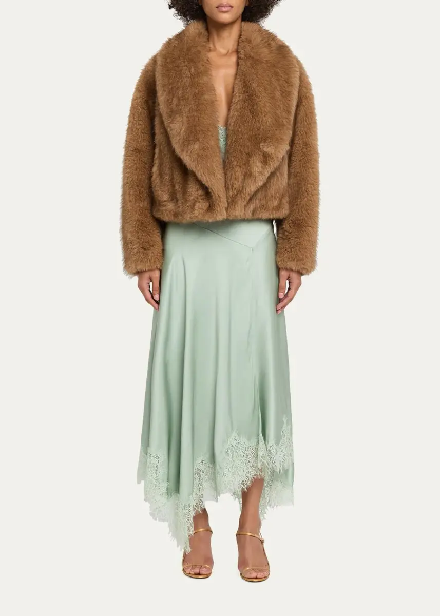 A.L.C. Solange Faux Fur Jacket | Thumbnail 2 A.L.C. Solange Faux Fur Jacket | Thumbnail 2