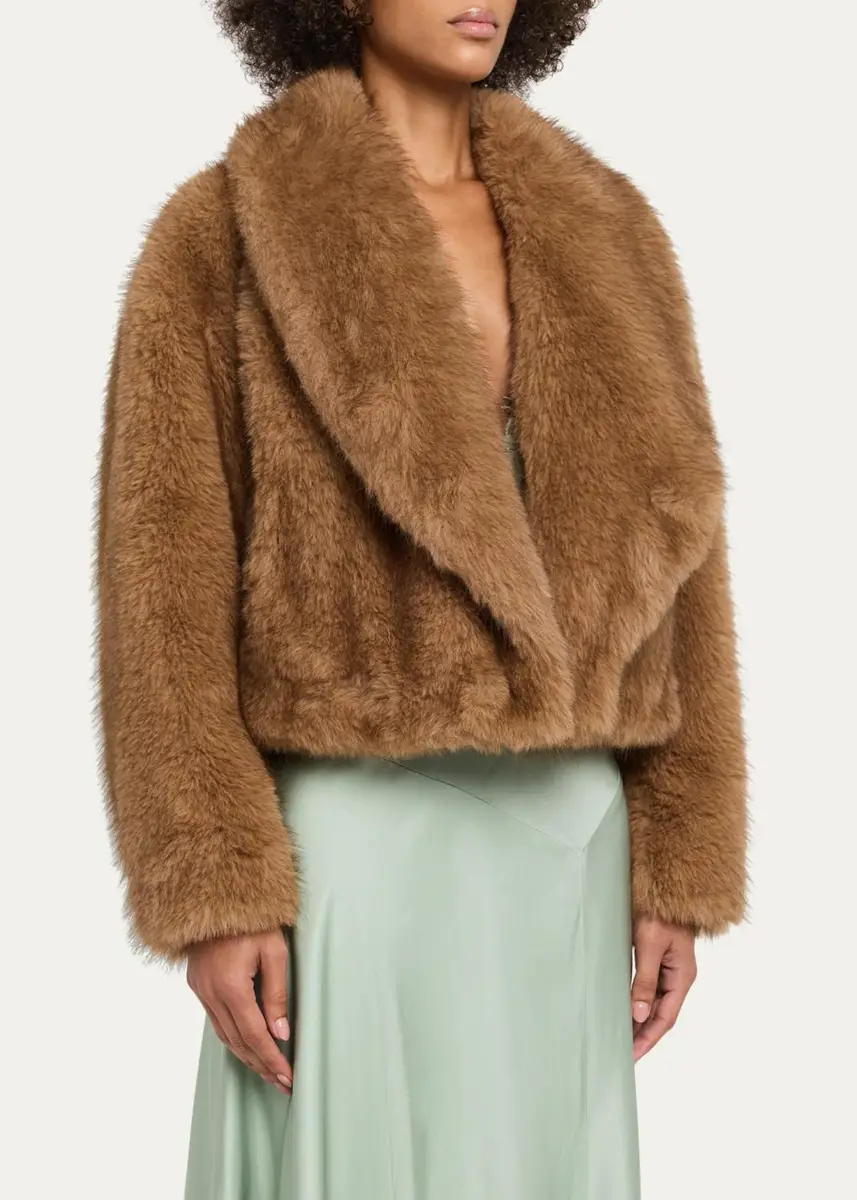A.L.C. Solange Faux Fur Jacket | Thumbnail 4 A.L.C. Solange Faux Fur Jacket | Thumbnail 4