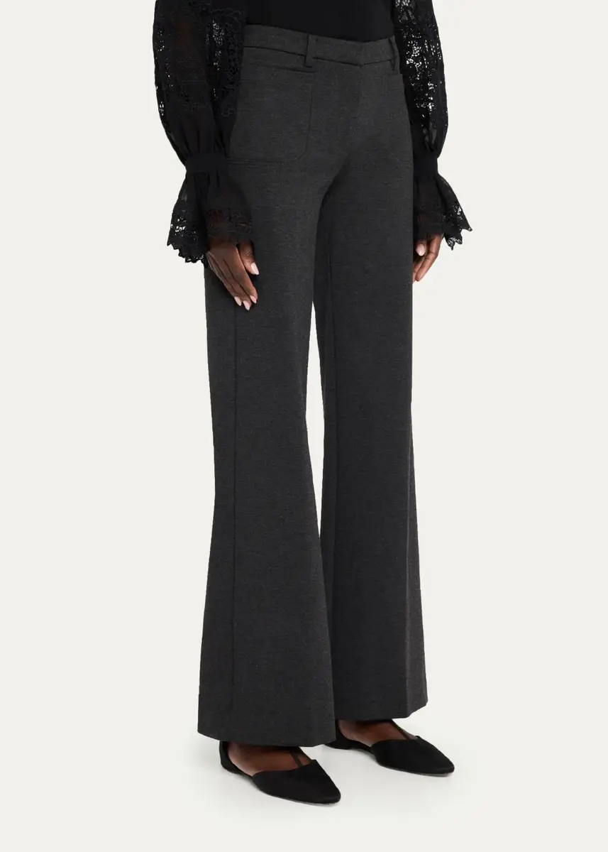 Kobi Halperin Reese Straight Double-Knit Ponte Pants | Thumbnail 4 Kobi Halperin Reese Straight Double-Knit Ponte Pants | Thumbnail 4