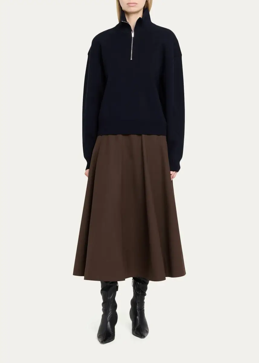 A.L.C. Aminah Midi Skirt | Thumbnail 2 A.L.C. Aminah Midi Skirt | Thumbnail 2