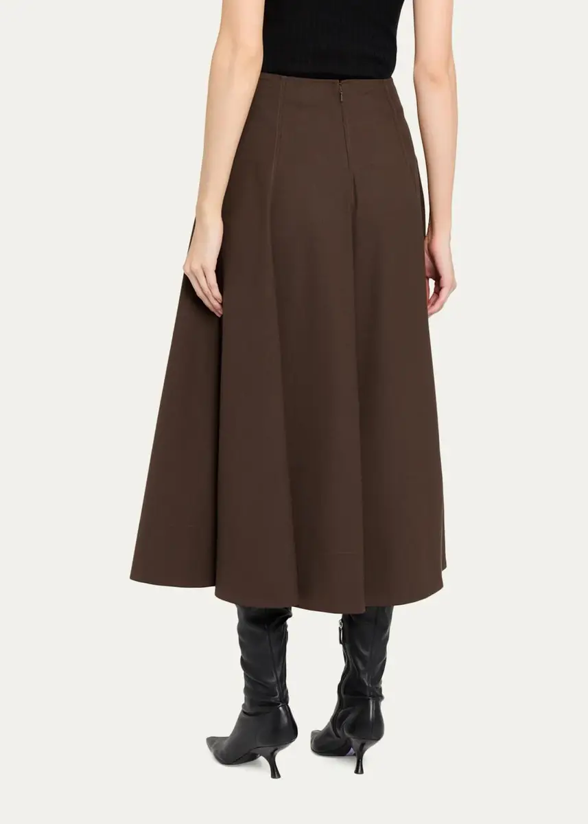 A.L.C. Aminah Midi Skirt | Thumbnail 3 A.L.C. Aminah Midi Skirt | Thumbnail 3
