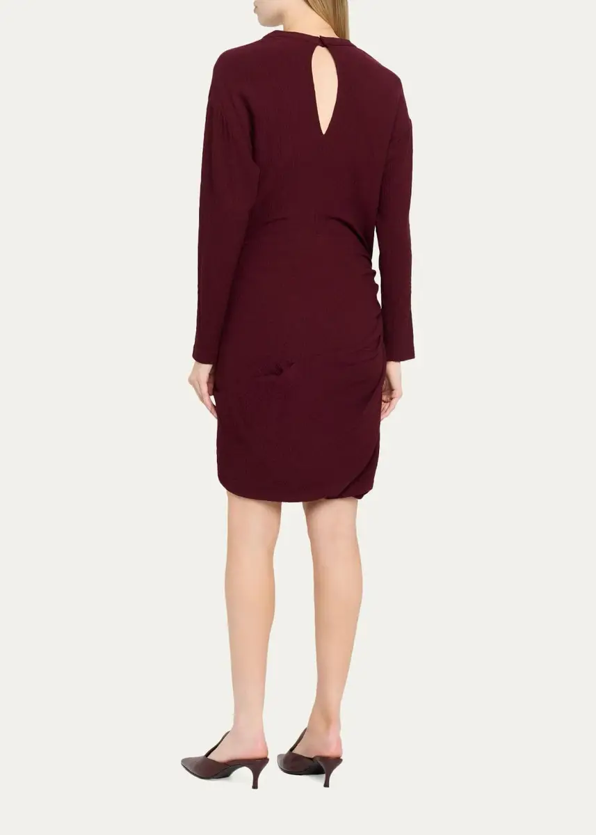 A.L.C. Ivana Ruched Mini Dress | Thumbnail 3 A.L.C. Ivana Ruched Mini Dress | Thumbnail 3