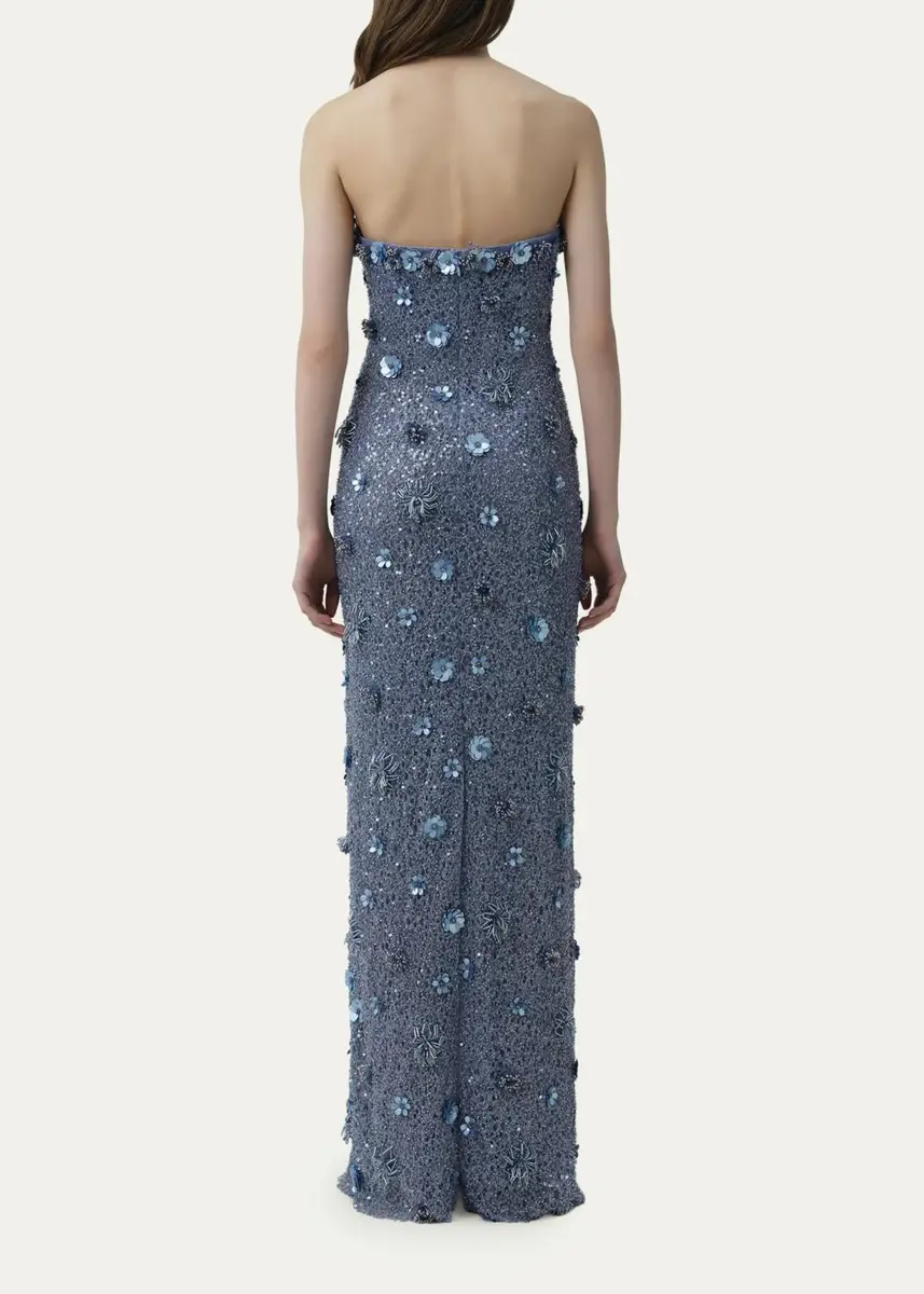 Simkhai Serafina Strapless Embellished Gown | Thumbnail 3 Simkhai Serafina Strapless Embellished Gown | Thumbnail 3