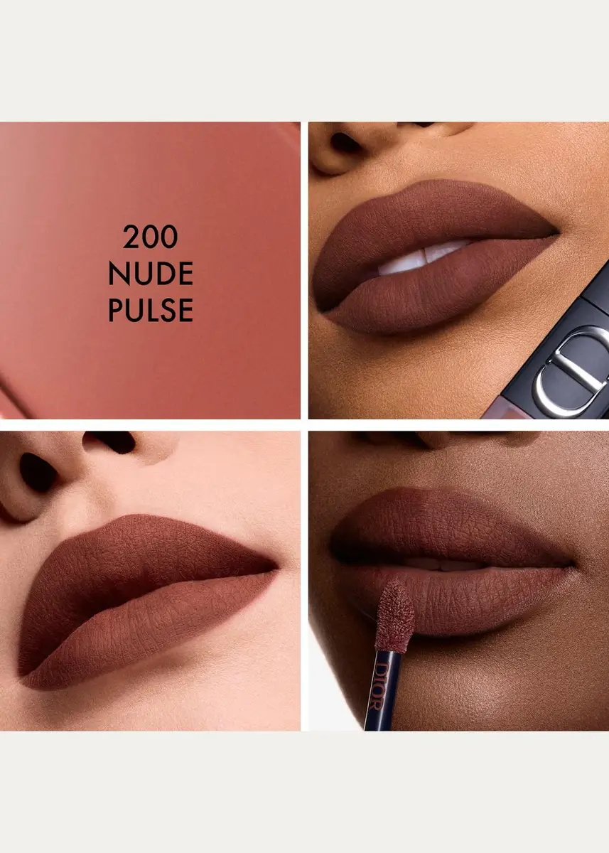 Dior Rouge On Stage Ink Blur Matte Liquid Lipstick, Nude Pulse | Thumbnail 4