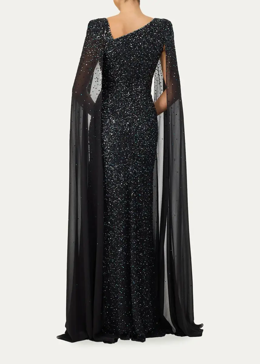 Jenny Packham Twilight Embellished Gown | Thumbnail 3 Jenny Packham Twilight Embellished Gown | Thumbnail 3