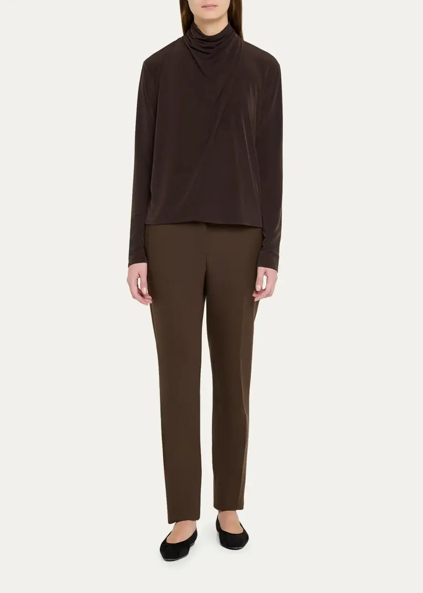 Vince Draped Cowl Blouse | Thumbnail 2 Vince Draped Cowl Blouse | Thumbnail 2