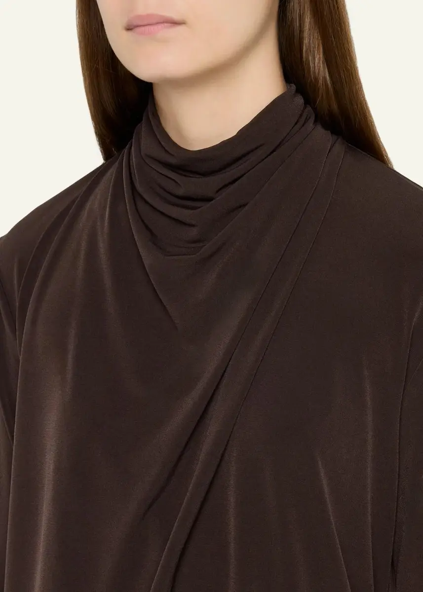 Vince Draped Cowl Blouse | Thumbnail 5 Vince Draped Cowl Blouse | Thumbnail 5