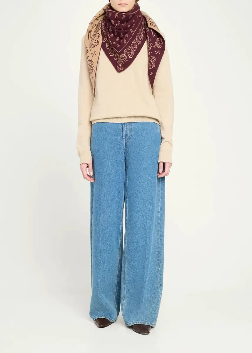 Guest In Residence The Wild Rag Cashmere Scarf | Thumbnail 2 Guest In Residence The Wild Rag Cashmere Scarf | Thumbnail 2