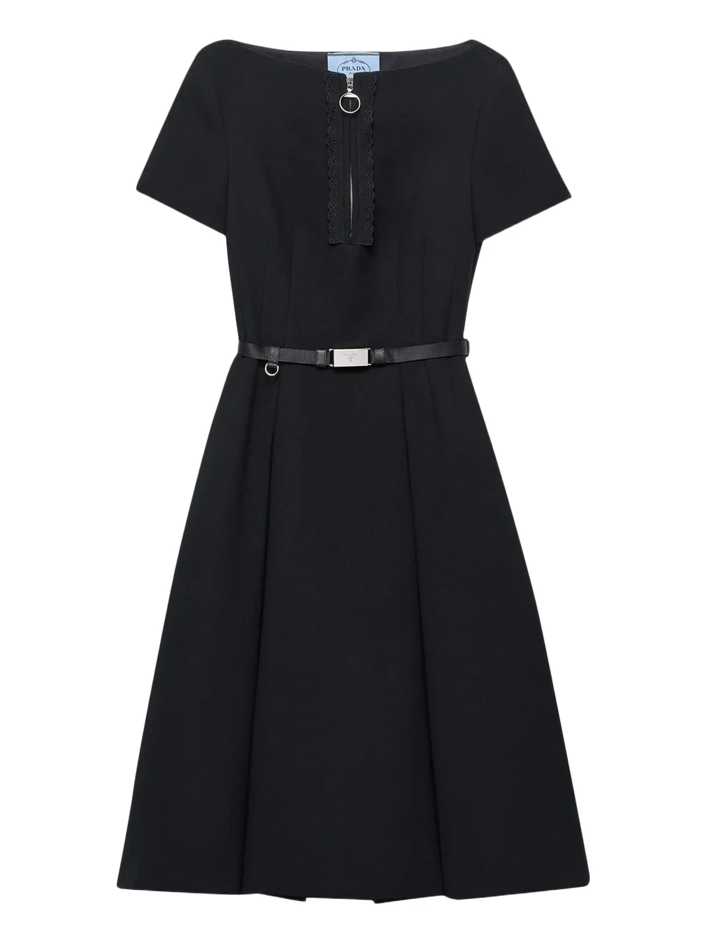 Abiti Wool A-Line Midi Dress Abiti Wool A-Line Midi Dress
