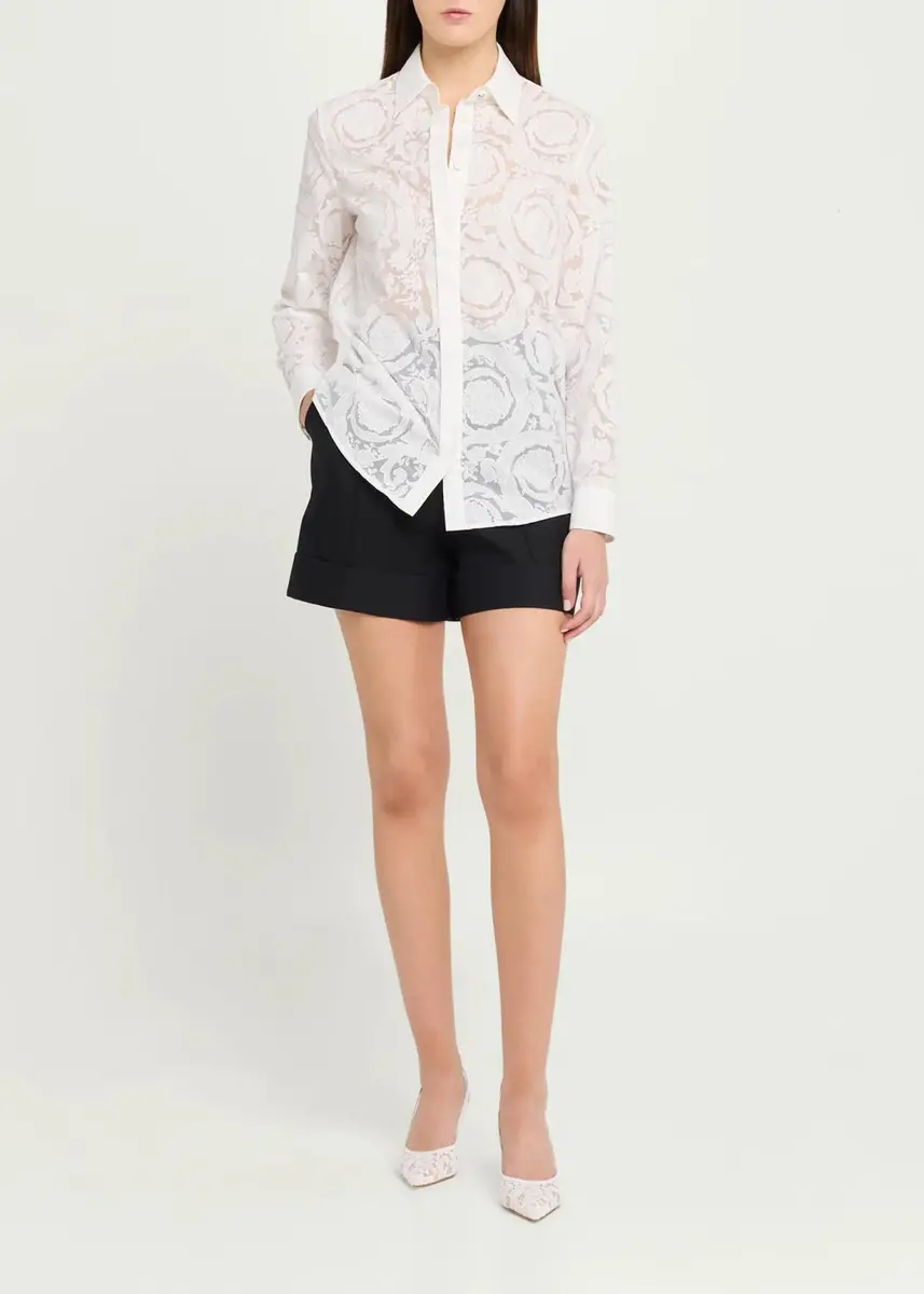 Gianvito Rossi 70mm Floral Lace Slingback Pumps | Thumbnail 11 Gianvito Rossi 70mm Floral Lace Slingback Pumps | Thumbnail 11