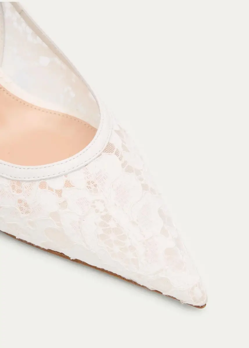 Gianvito Rossi 70mm Floral Lace Slingback Pumps | Thumbnail 13 Gianvito Rossi 70mm Floral Lace Slingback Pumps | Thumbnail 13