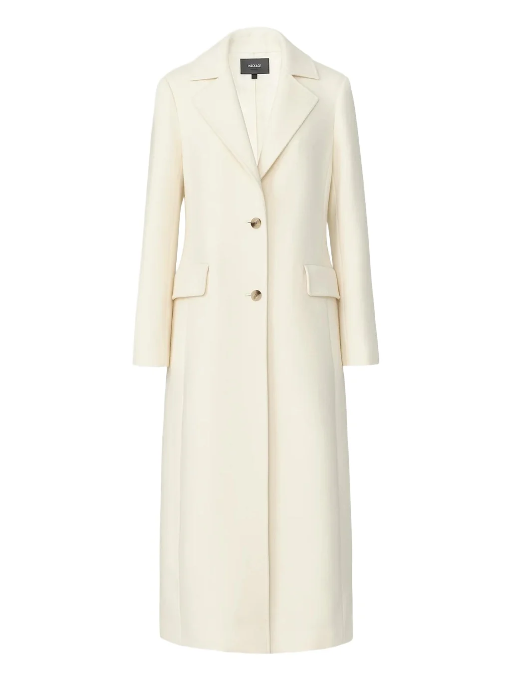 Corazon Semi-Fitted Wool Coat Corazon Semi-Fitted Wool Coat
