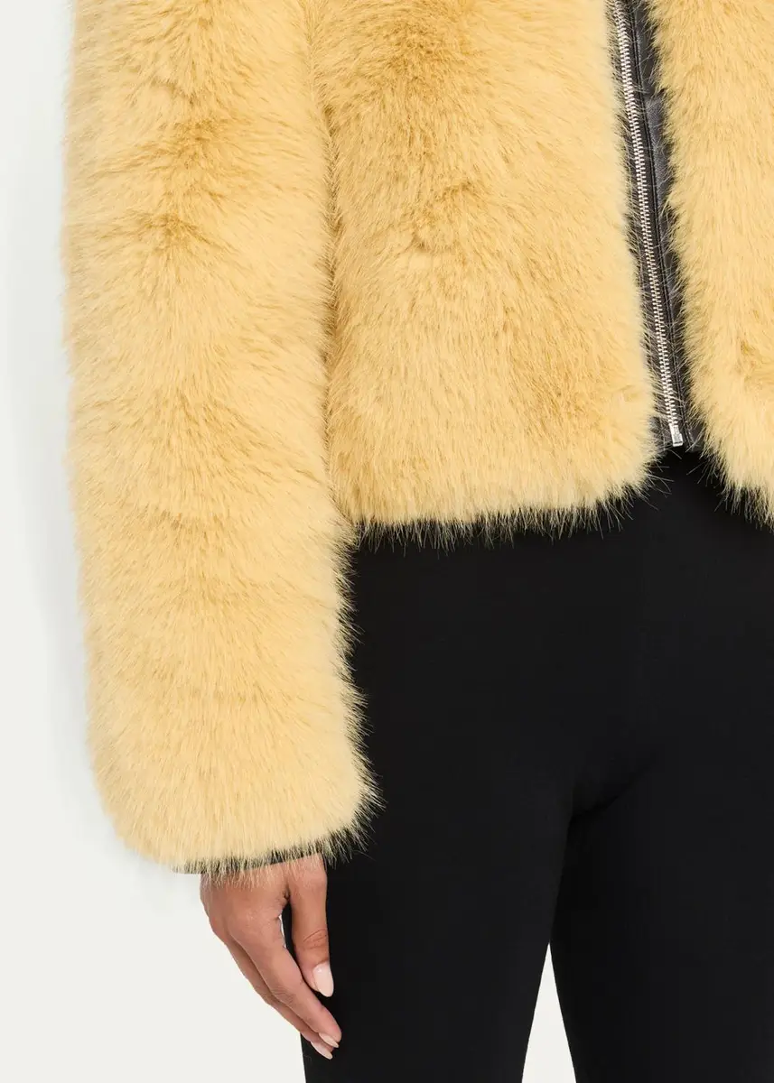 Et Ochs Finley Faux Fur and Faux Leather Combo Jacket | Thumbnail 5 Et Ochs Finley Faux Fur and Faux Leather Combo Jacket | Thumbnail 5