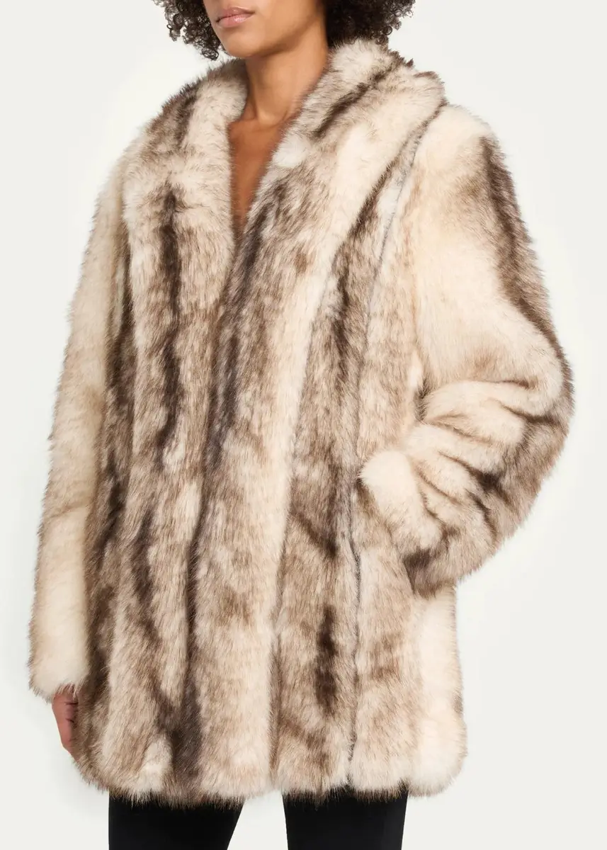 Et Ochs Cooper Faux Fur Pelted Coat | Thumbnail 4