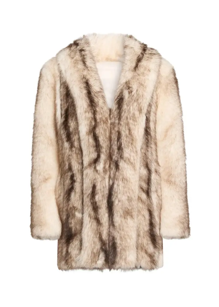 Et Ochs Cooper Faux Fur Pelted Coat