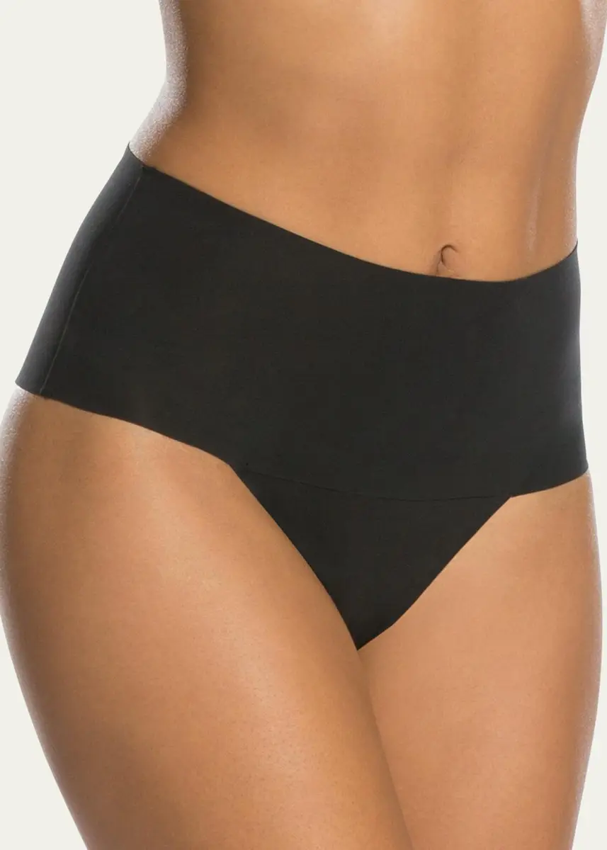Spanx SPANXsmooth Undie-tectable Thong | Thumbnail 2 Spanx SPANXsmooth Undie-tectable Thong | Thumbnail 2