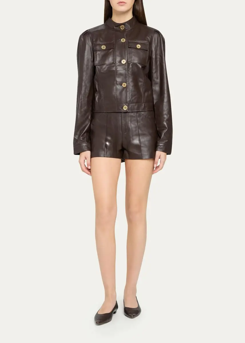 Ramy Brook Elsa Leather Jacket | Thumbnail 2