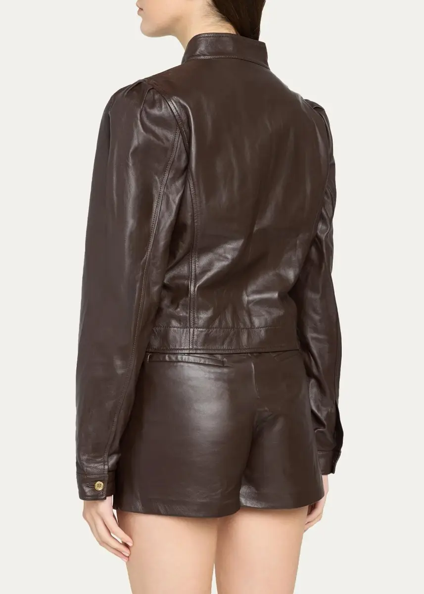 Ramy Brook Elsa Leather Jacket | Thumbnail 3