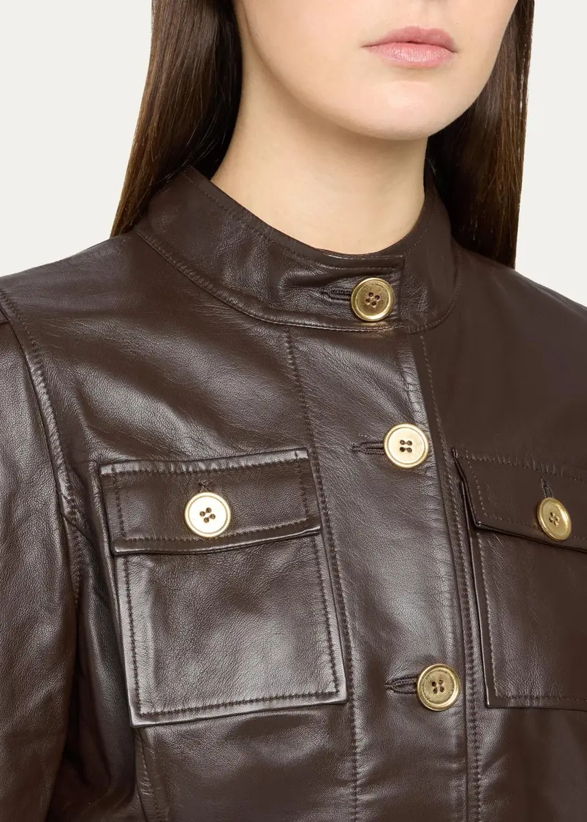 Ramy Brook Elsa Leather Jacket | Thumbnail 5