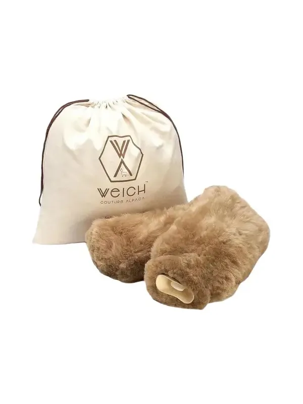 Weich Couture Alpaca Tubo Alpaca Fur Hot Water Bottle