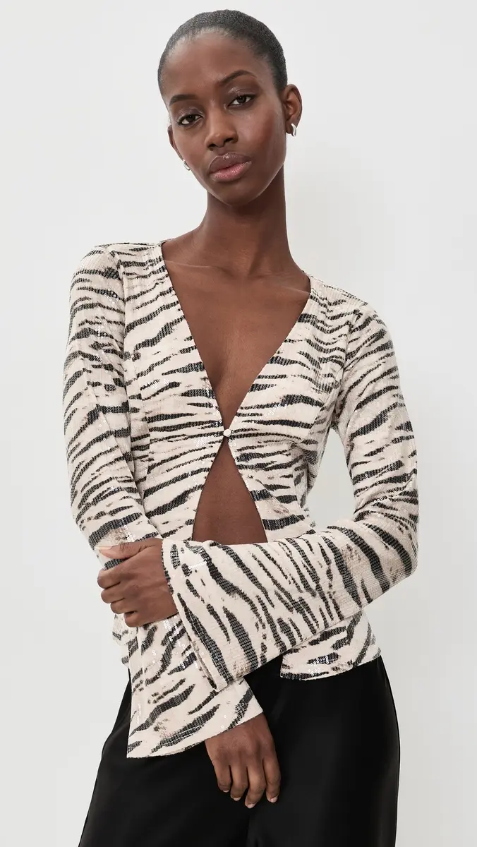 Bailey Rose Zebra Top | Thumbnail 2 Bailey Rose Zebra Top | Thumbnail 2