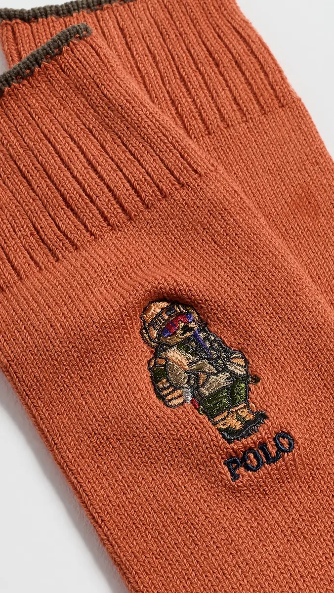 Polo Ralph Lauren Seasonal Bear Socks 3-Pack Gift Box | Thumbnail 3