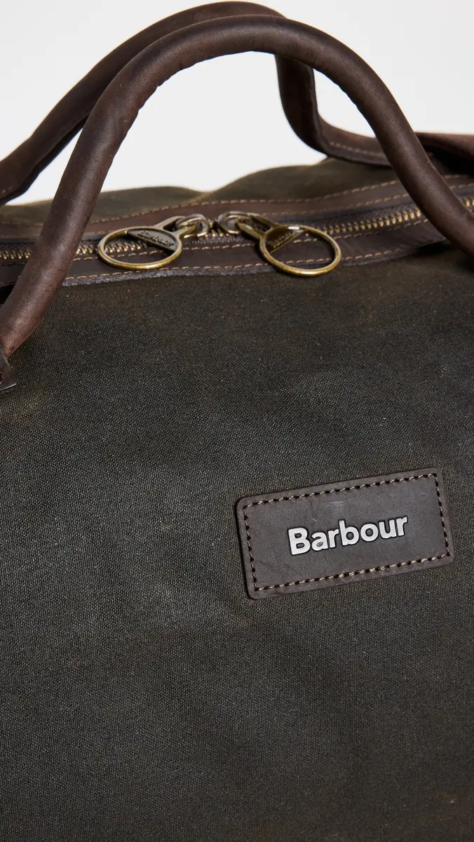 Barbour Wax Holdall Duffle | Thumbnail 5 Barbour Wax Holdall Duffle | Thumbnail 5