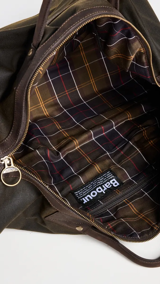 Barbour Wax Holdall Duffle | Thumbnail 6 Barbour Wax Holdall Duffle | Thumbnail 6