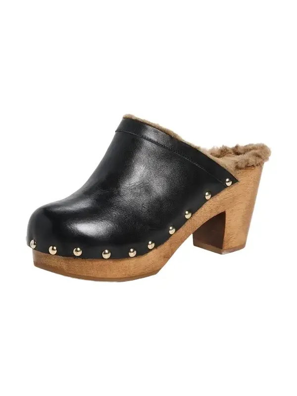 Woodpecker Shearling Clogs Woodpecker Shearling Clogs