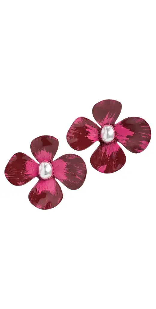 Cult Gaia Clip On Lucky Earrings