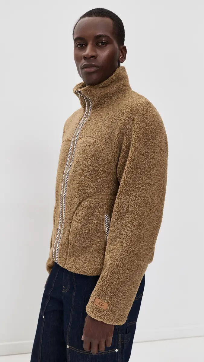 UGG UGGbraid Full Zip Jacket | Thumbnail 4