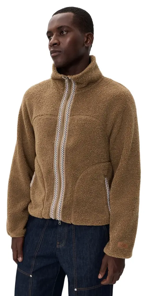 UGG UGGbraid Full Zip Jacket