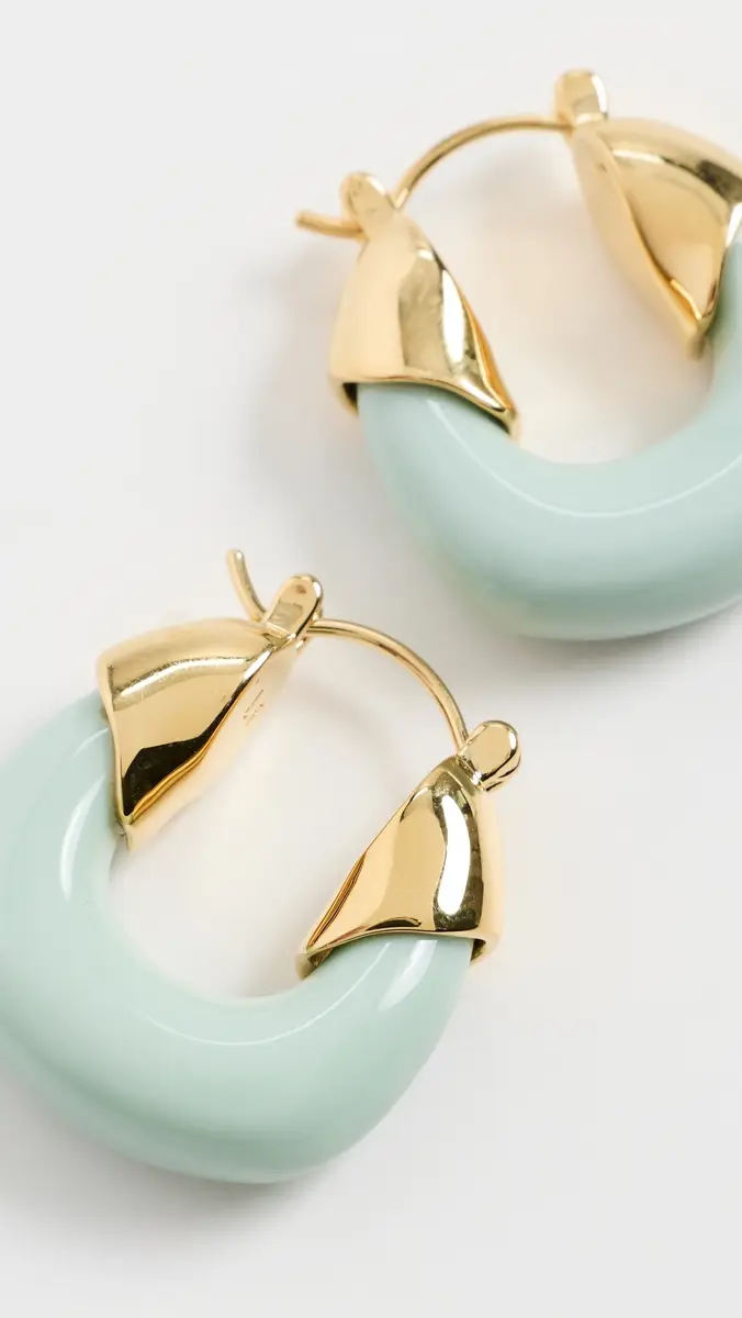 Lizzie Fortunato Mini Organic Hoops In | Thumbnail 4