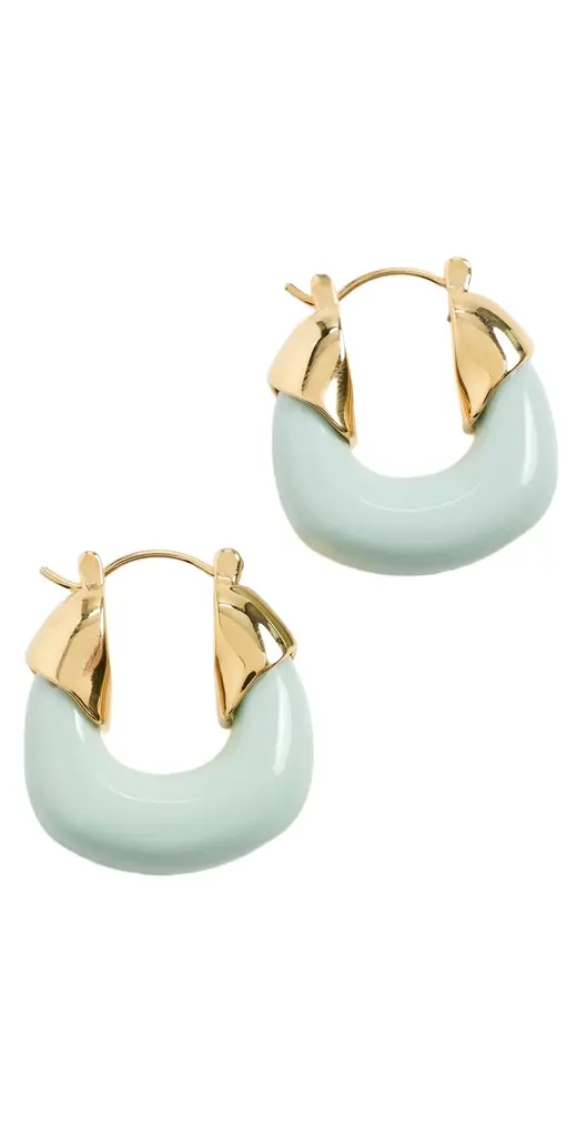 Lizzie Fortunato Mini Organic Hoops In