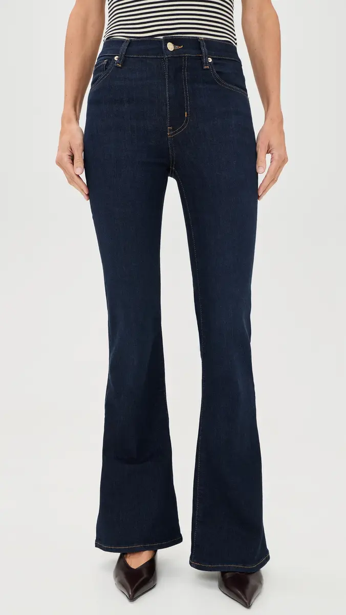 Frame The Petite Pixie Flare Jeans | Thumbnail 2