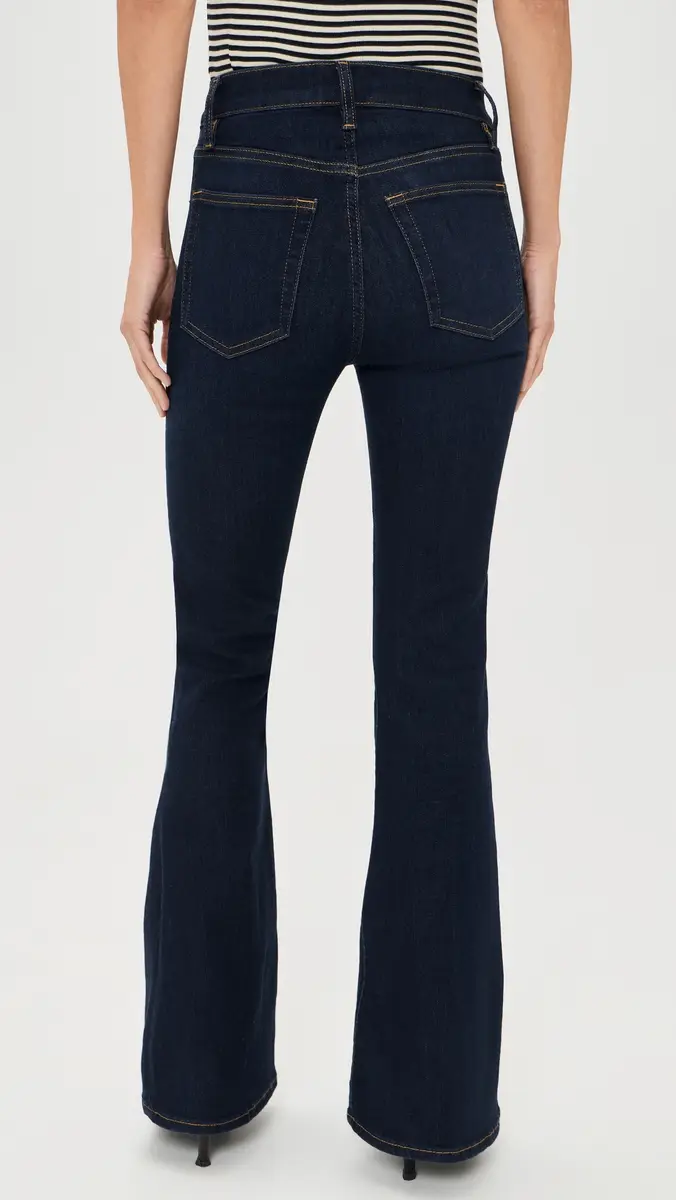 Frame The Petite Pixie Flare Jeans | Thumbnail 3