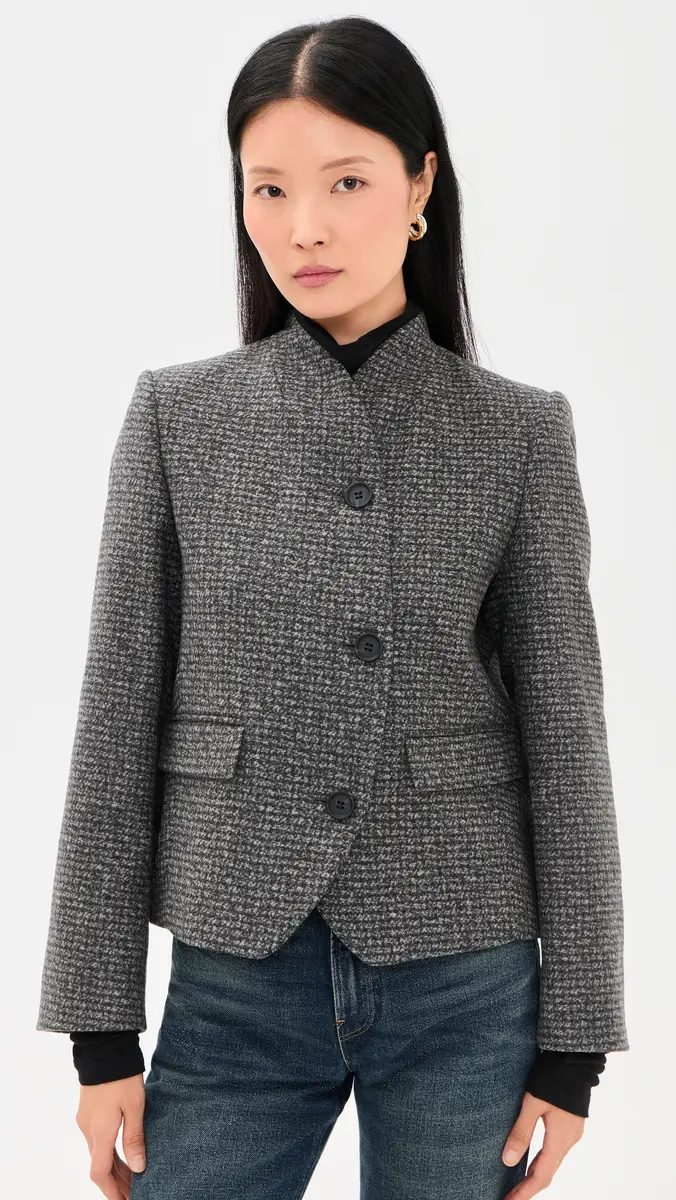 House of Dagmar Short Curved Jacket | Thumbnail 2 House of Dagmar Short Curved Jacket | Thumbnail 2