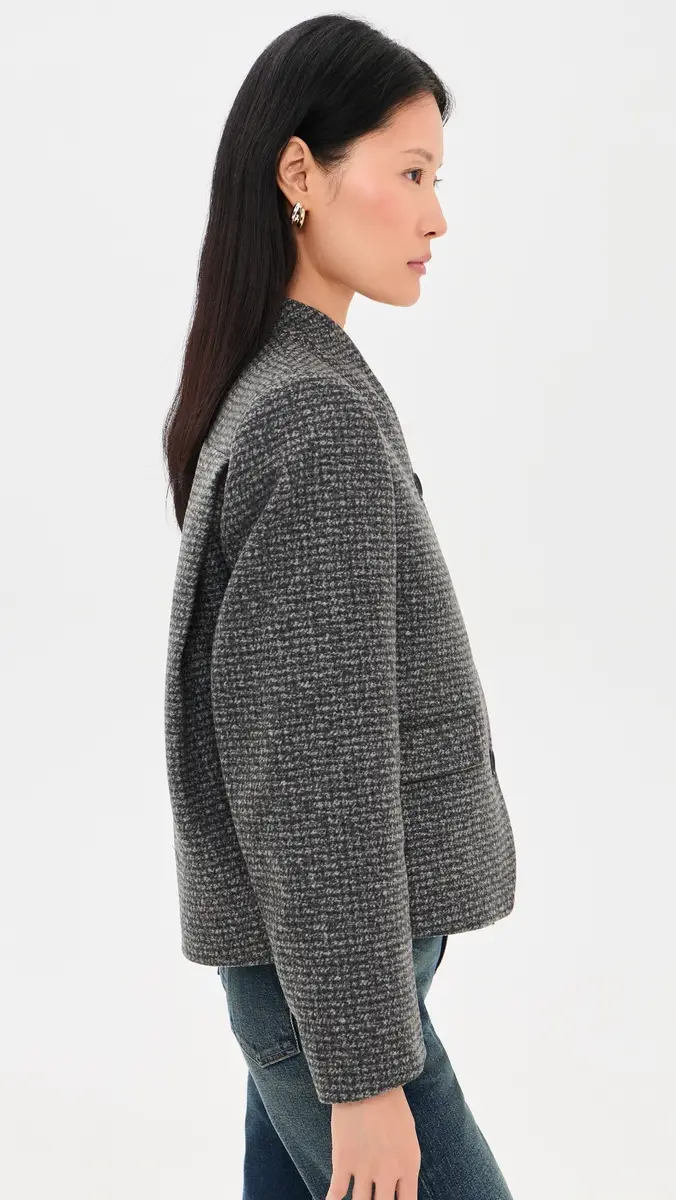 House of Dagmar Short Curved Jacket | Thumbnail 4 House of Dagmar Short Curved Jacket | Thumbnail 4