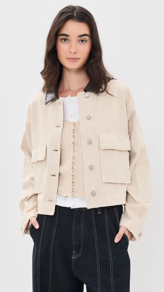 Z Supply Rey Cropped Jacket | Thumbnail 2 Z Supply Rey Cropped Jacket | Thumbnail 2