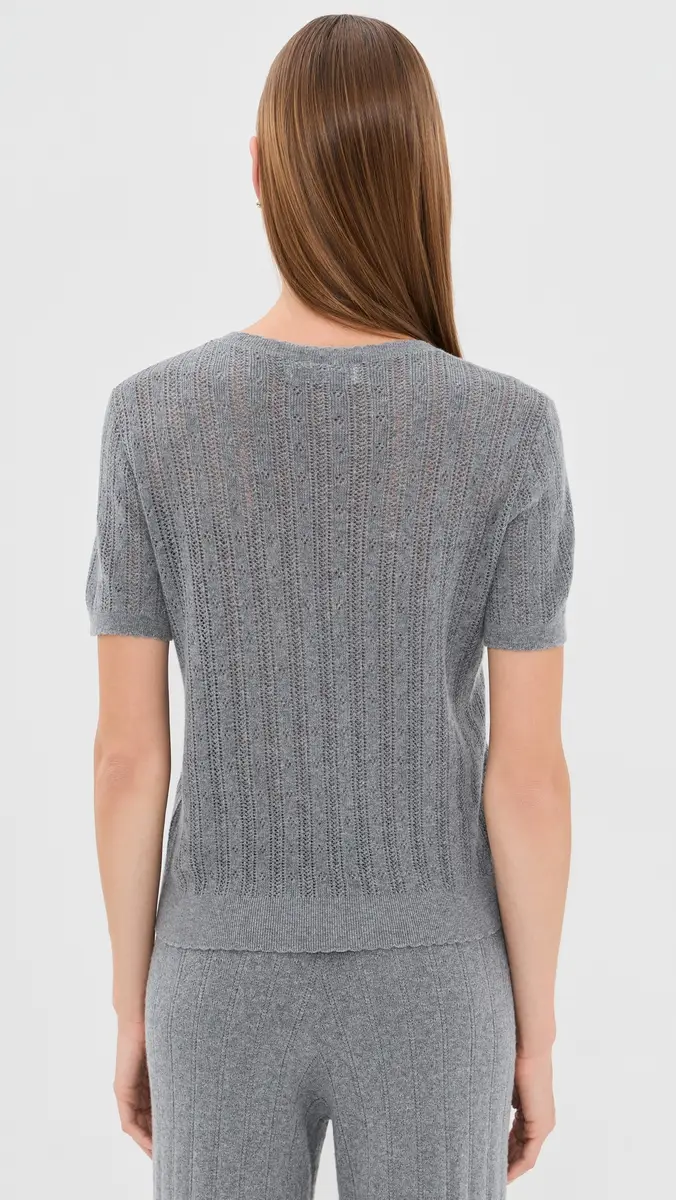 Lisa Yang Suyin Cotton Cashmere T-Shirt | Thumbnail 3 Lisa Yang Suyin Cotton Cashmere T-Shirt | Thumbnail 3