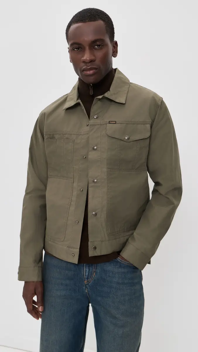 Filson Dry Wax Short Cruiser Jacket | Thumbnail 2 Filson Dry Wax Short Cruiser Jacket | Thumbnail 2